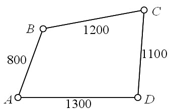 各构件尺寸如图所示，如果CD杆为机架，则此机构为（）。 