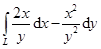 设是由点沿曲线到点的弧段，则积分的值为（）.