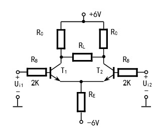 对称差动放大电路如图所示，[图]参数相同[图]，[图]。下...对称差动放大电路如图所示，参数相同，