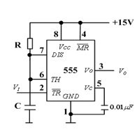 下图所示555芯片所构成的电路是 电路。        