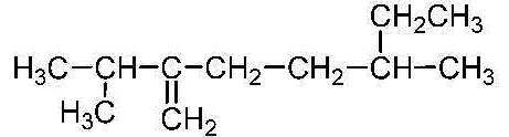 下图所示化合物的正确命名是（）。 