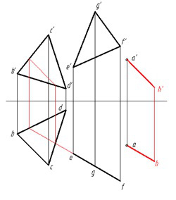 过点A作直线AB与两平面都平行。下面作图过程是否正确（） 