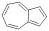 薁(yù)结构如图所示，关于该分子说法正确的是