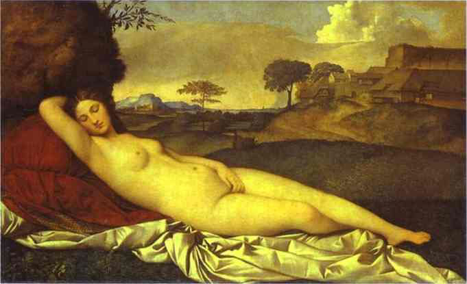  油画《沉睡的维纳斯》的作者是谁？
