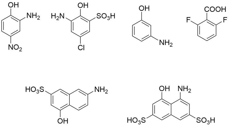 12-4 以苯，甲苯或萘为原料合成下列化合物，写出主要反应条件和所用试剂？ 