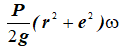均质圆盘重P，半径为r，圆心为C，绕偏心轴O以角速度w转动，偏心距OC=e，该圆盘对定轴O的动量矩为