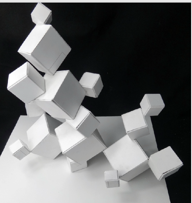 对某一个大的实体块材以几何分解的方法，分解成为数个...对某一个大的实体块材以几何分解的方法，分解成