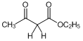 下列化合物中所示氢具有酸性，酸性最强的是[ ].