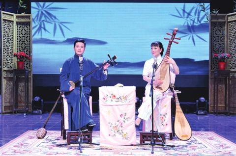 苏州弹词发源于扬州地区，是江苏、浙江、上海一带颇具影响力的说唱曲种。 