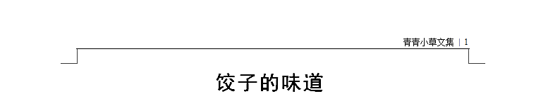 项目3 长文档处理——青青小草文集 【操作要求】 任务描述...项目3 长文档处理——青青小草文集 