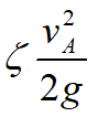 如图所示，dA=150mm，dB=75mm，a=2.4m，水的流量为Q=0.02立方米每秒，PA-P