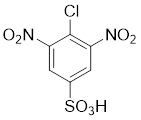 以苯为原料，合成该目标化合物，一般合成步骤的顺序是？ （1）氯代（Cl2,Fe）。（2）硝化（浓HN