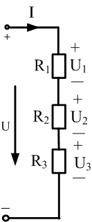 如图所示，电阻串联电路，已知R1=2Ω，R2=4Ω，U1=6V，U=21V，求（1）通过R1、R2、