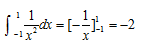 下列定积分计算不正确的是（）.