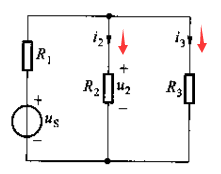如图所示，已知us=100V，R1=2kΩ，R2=8kΩ，当R3=8kΩ时，电流i2为（）（小数点后