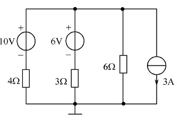 利用节点电位分析法计算图中各节点电位。 [图]...利用节点电位分析法计算图中各节点电位。 