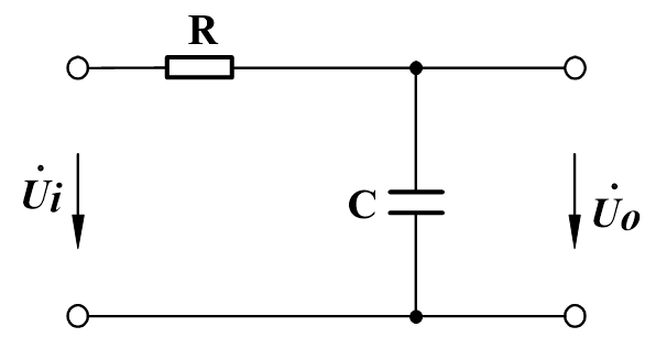 如图，当输入的交流信号Ui的幅值一定时，输入信号的频率越高，则输出电压的幅值如何变化？       