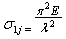 【单选题】009-20 设λ和分别表示压杆的长细比和临界应力，则下列结论_______是正确的．A、