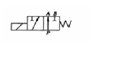 如图所示，当电磁铁通电时，（）。 [图]A、P与B相通，A断开...如图所示，当电磁铁通电时，（）。