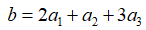 向量能由向量组线性表示为().
