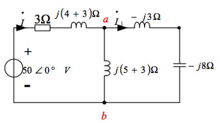 图1所示电路，欲求[图] ，可以画去耦等效电路如图2所示，...图1所示电路，欲求 ，可以画去耦等效