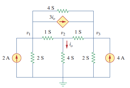 如题18所示电路，节点电压3的取值v3应为（）V。 [图]...如题18所示电路，节点电压3的取值v