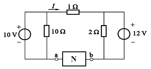 电路如图所示，若已知电流I=1A，则Uab为（）V。 [图]...电路如图所示，若已知电流I=1A，