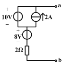 如图所示电路，可以等效成（）。 [图]A、电压源B、电压源串...如图所示电路，可以等效成（）。 A