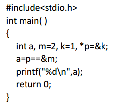 【单选题】以下程序执行后a的值为()。 