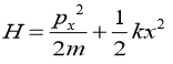 已知弹簧振子的拉格朗日函数为，下列说法正确的是
