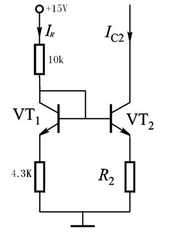 电路如图所示，已知＞＞1，=0.7V，要求=1mA，则为（）。 