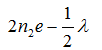 如图所示，折射率为、厚度为e的透明介质薄膜的上方和下方的透明介质的折射率分别为和，已知．若波长为λ的