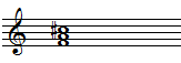 【多选题】下列和弦中小三和弦有哪些？