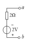 [图] 选择与上图等效的电路是？A、[图]B、[图]C、[图]D、[... 选择与上图等效的电路是？