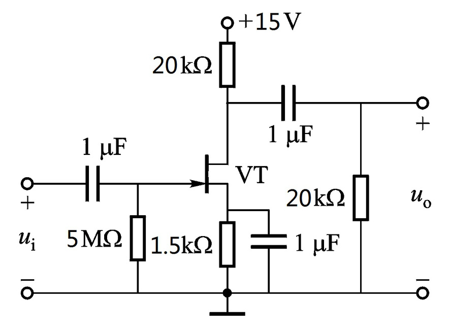 电路如图所示，已知=4mS，=。电路的输出电阻为（）。 