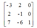 【单选题】设,求一个可逆矩阵P,使PA为行最简形矩阵,则P=()