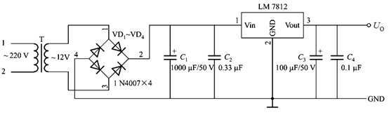 某串联稳压电源电路如图所示，其中R3和Dw串联支路的作用是（）。Dw是稳压二极管，为了使其具有稳压作