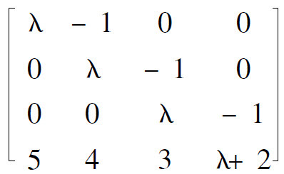 下列λ-矩阵矩阵的不变因子. [图]...下列λ-矩阵矩阵的不变因子. 