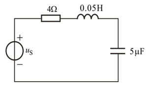 下图是RLC串联电路，[图]。其谐振频率为[图]、品质因数[...下图是RLC串联电路，。其谐振频率