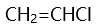 在催化下与苯反应得不到乙苯的是（）。