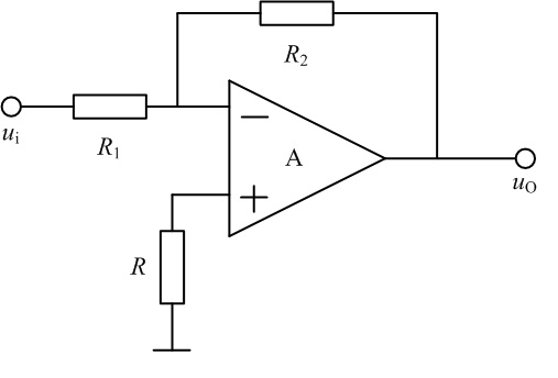 如图所示电路为哪种经典运算电路（）。 
