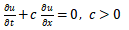 【单选题】对一维线性平流方程，在给定初值条件：t=0，u(x,0)=F(x)，其解析解为 （）：