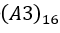 下列四个数中，与十进制数 不相等的是（）。
