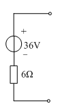 如图所示，实际电压源变换为实际电流源的参数为（） [图...如图所示，实际电压源变换为实际电流源的参