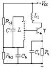 在如图所示的互感耦合振荡器中，可能振荡的电路是 。