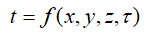 下式中为二维稳态温度场表达式的为（）