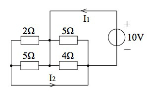 下图所示电路中，电流 I1= A。 [图]...下图所示电路中，电流 I1= A。 