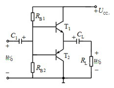 无输出变压器（OTL）互补对称功率放大电路，输出耦合电容CL的主要作用是（)。 