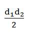 用两次成像法测两虚光源间距时，两次成像的大小分别为d1和d2，则两虚光源的大间距为（）