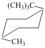 顺-1-甲基-4-叔丁基环己烷的稳定构象是